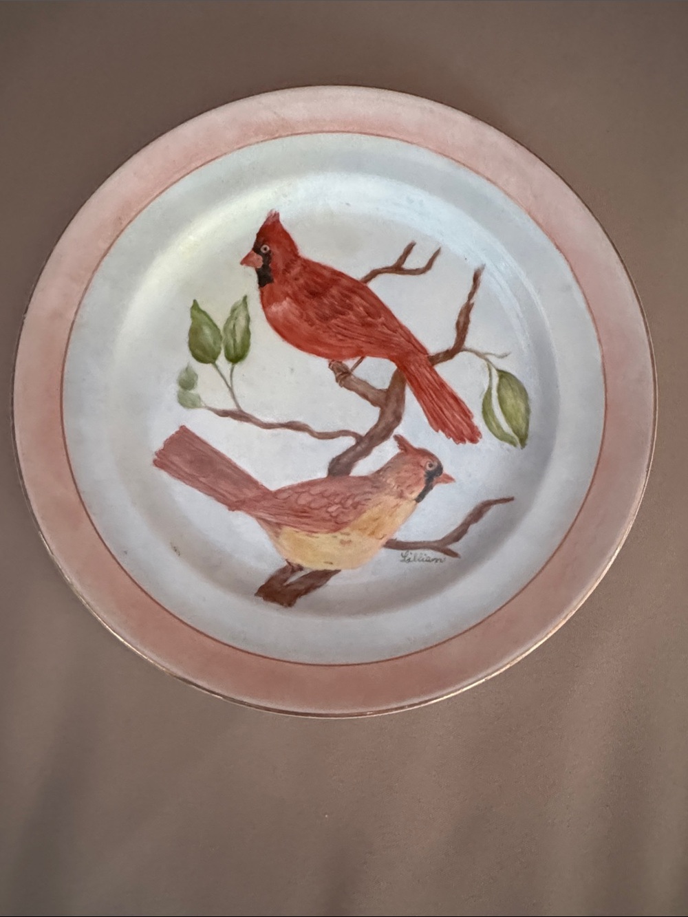 Vintage Dinner Plate by W.S. George